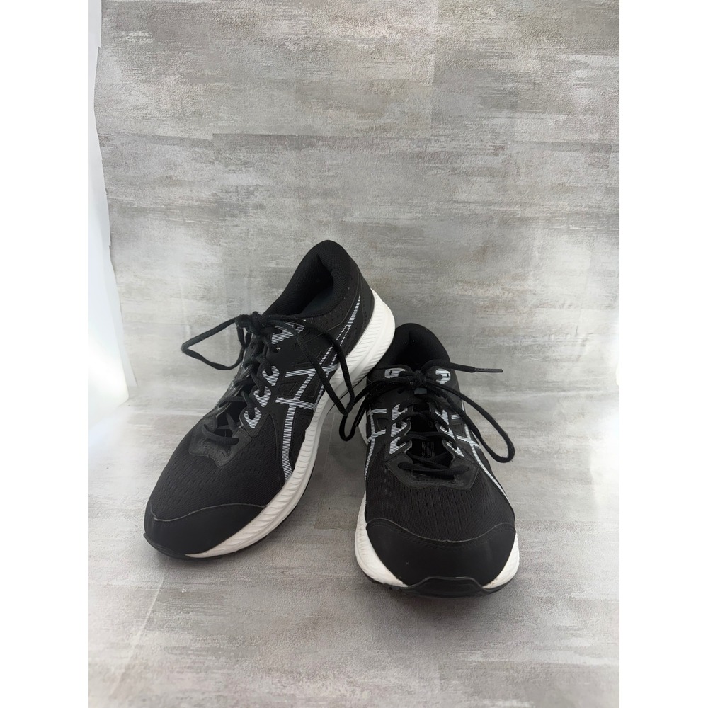 ASICS Gel Excite 9 Men Running Shoes Black White 1011B493 Extra  Sz Wide 9.5